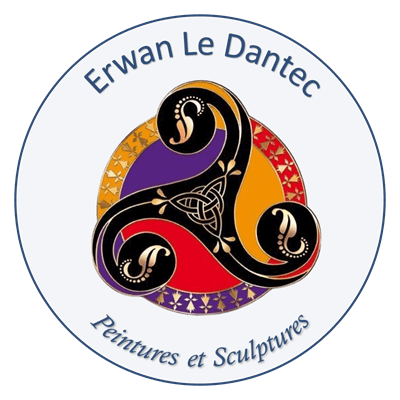 Logo avec Triskel et nom