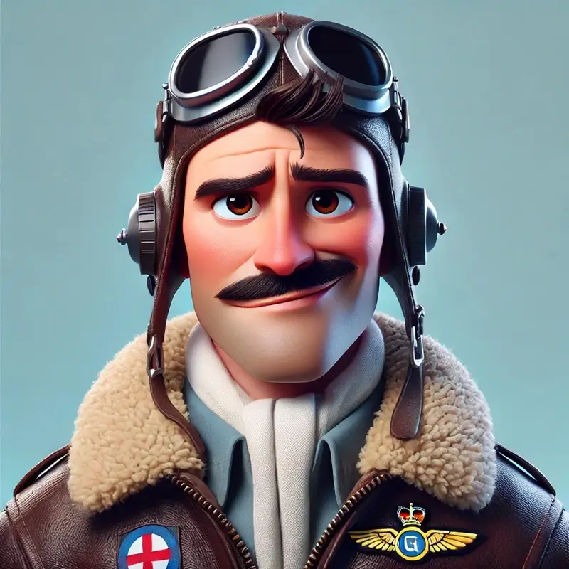 Avatar d'un aviateur seconde guerre mondiale