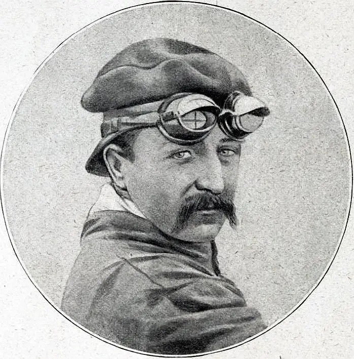 Photo de Louis Bleriot en 1914