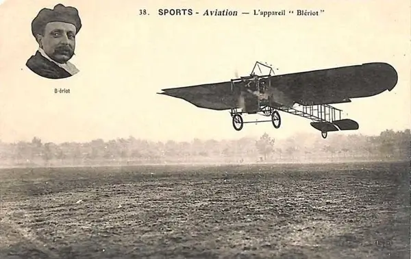 Photo ancienne avion louis Bleriot